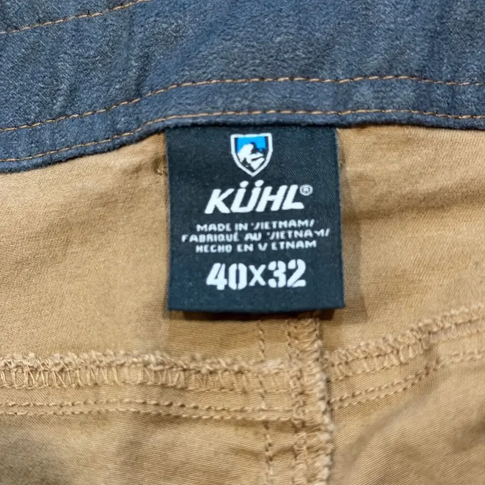 KUHL Rydr Lite Klassik Pant Mens 40x32 Durable Midweight Everyday Grain 5321